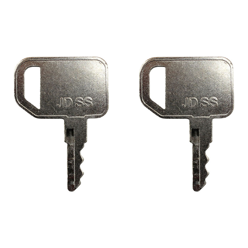 Qty 2: Key(s) Fits John Deere Replaces T209428