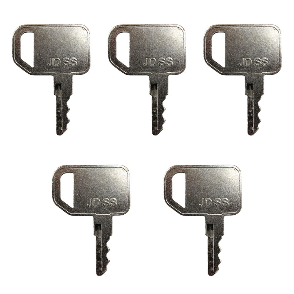 Qty 5: Key(s) Fits John Deere Replaces T209428