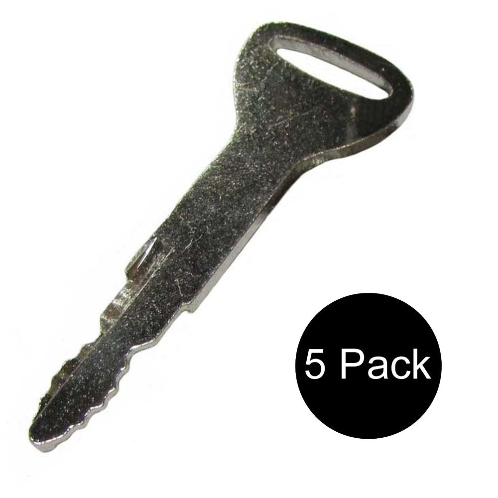 Set of 5 Ignition Keys Fits Toyota Forklift Heavy Equipment Fork-Lift Models