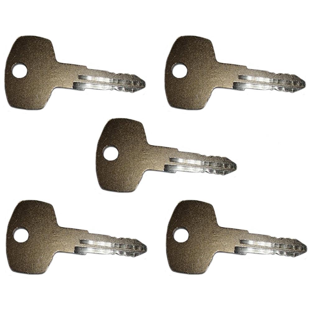 Qty 5: Key(s) Fits Nissan Replaces KEY00-000X7