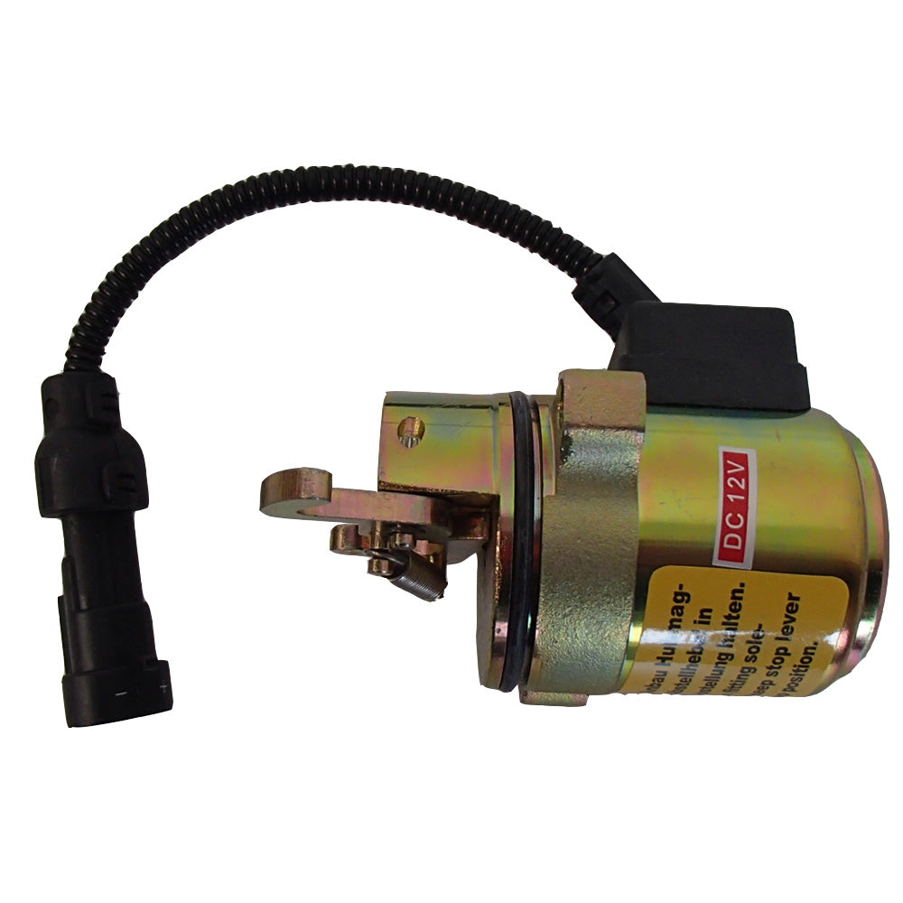 Fuel Shutoff Solenoid with Wire Harness Fits Bobcat Replaces 11715004
