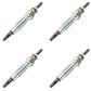 4 Glow Plugs Fits Kubota V1902 V1702 V1501 15221-65510 Fits Bobcat Skid Steer