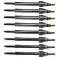 6.0L Diesel Glow Plug ZD-12 Set Of 8 Fits 2003 2004 Fits Ford F-350 F250 F350 Tr