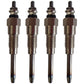 4 pcs Glow Plug Fits Bobcat 753 773 763 7753 S175 S185 S150 Skid Steer Loader