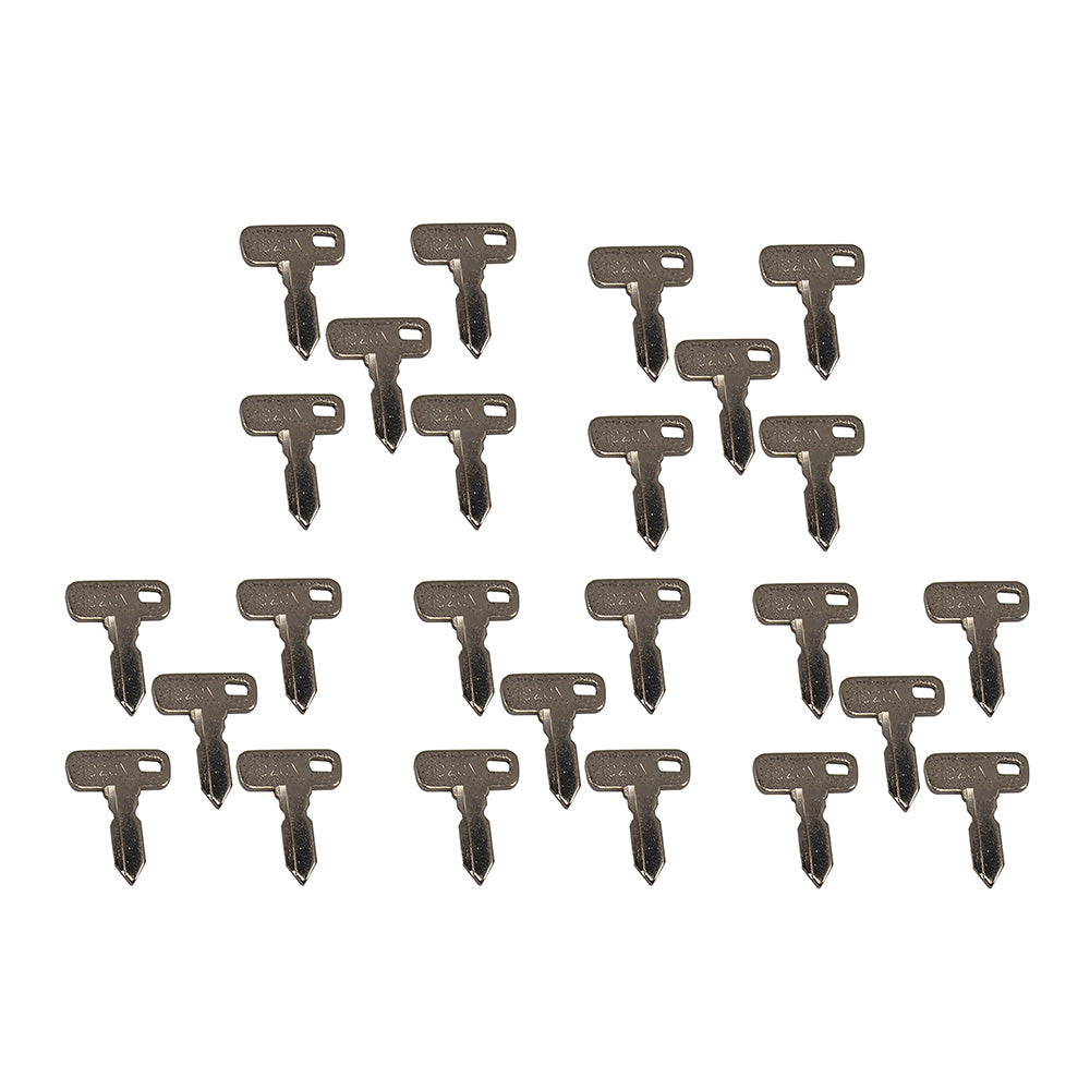 Qty 25: Ignition Key(s) Fits Club Car Replaces 1012505