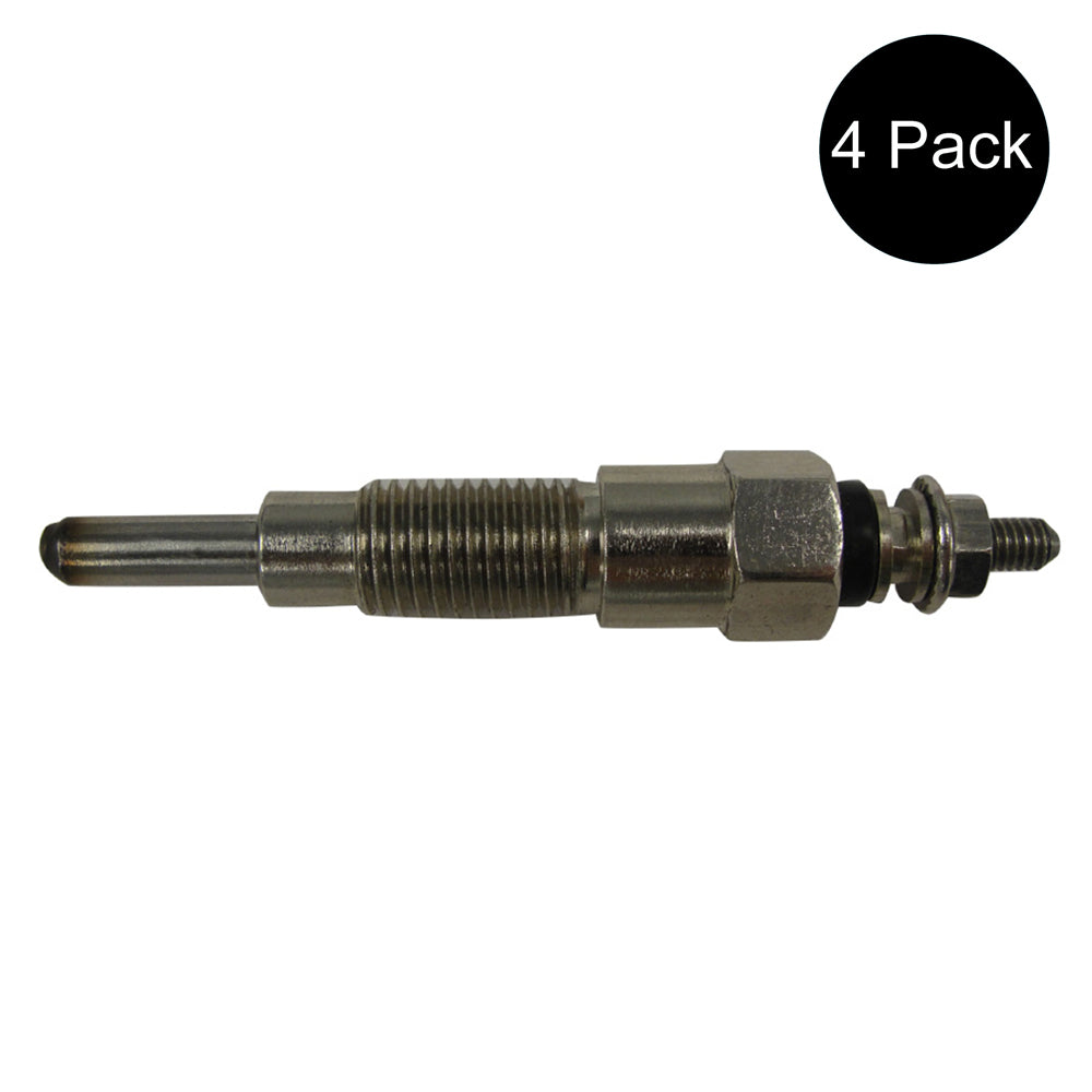 4 - Glow Plugs Fits Bobcat 643 743 w/V1402 V1702 V1902 Fits Kubota Diesel