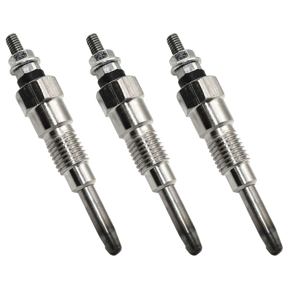 Qty 3: Glow Plug Fits Kubota Replaces 15521-65510
