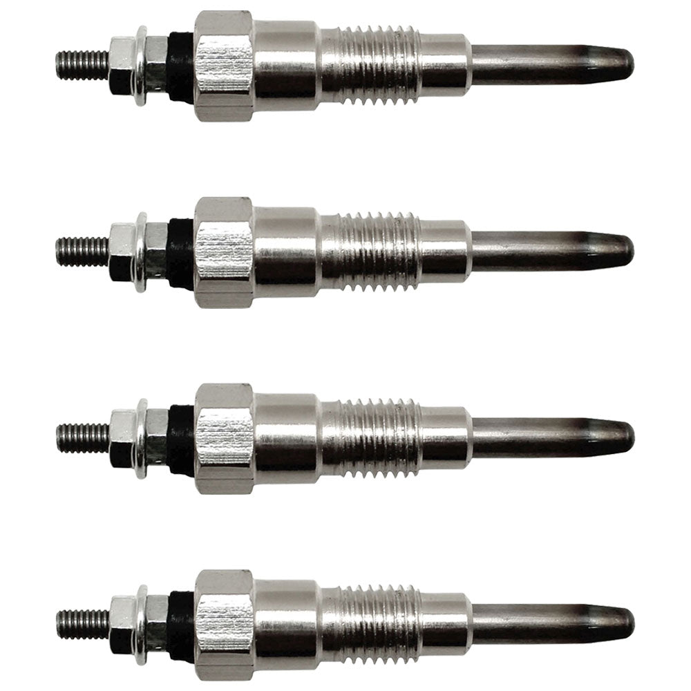 4 - Glow Plugs Fits Bobcat 643 743 w/V1402 V1702 V1902 Fits Kubota Diesel