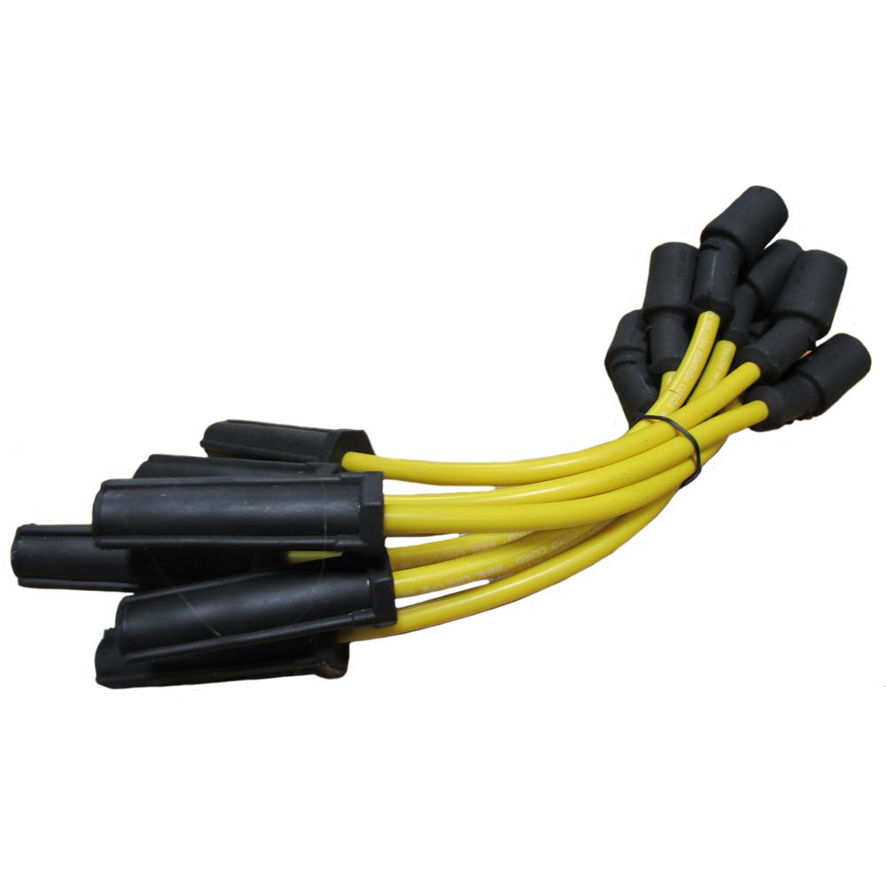 9748HH Spark Plugs Wires Fits Chevy Silverado 5.3 6.0 V8 Yellow