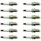 Qty 12: Spark Plug Fits Briggs and Stratton Replaces 4217