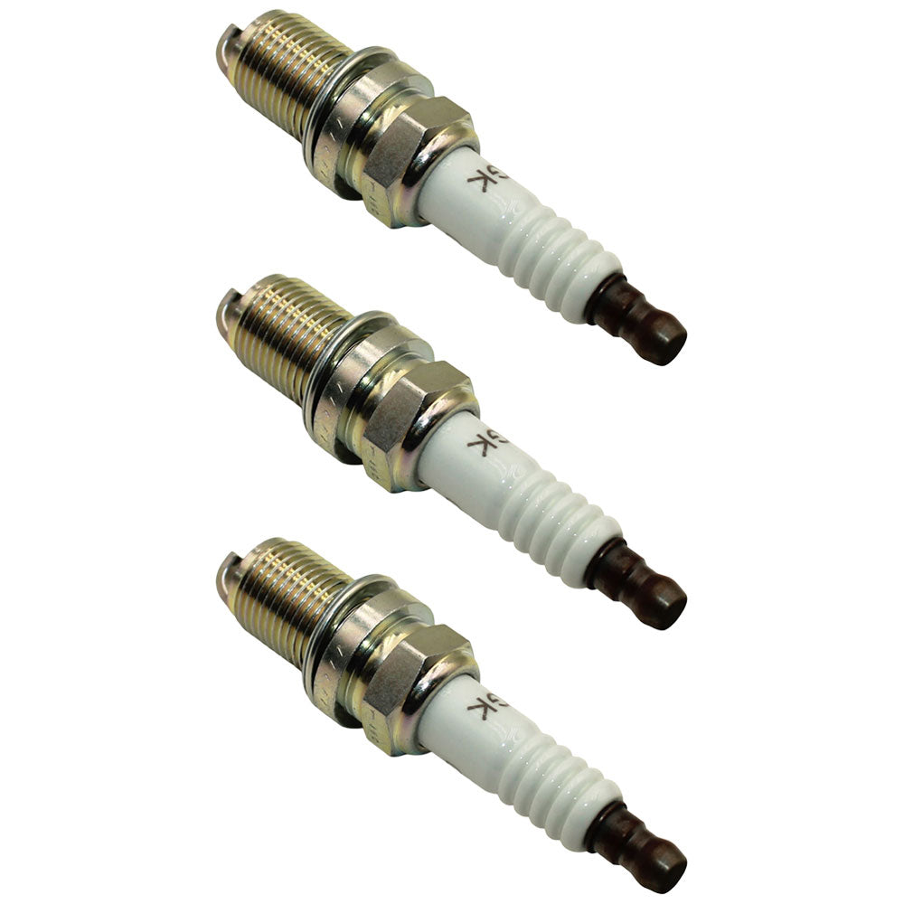 Fits Champion RC12YC 71G Spark Plugs Fits Briggs and Stratton 491055S 3 Pack