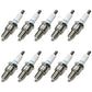 Qty 10: Spark Plugs Fits E-Z-GO Replaces 1196
