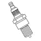 Spark Plug Fits Bosch Replaces 4316