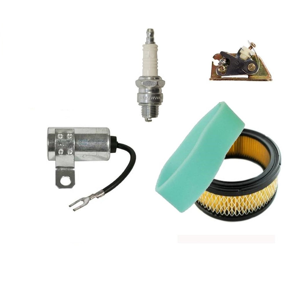 Tune Up Kit for Kohler K Series Air Filter, Spark Plug, Points & Condenser K301