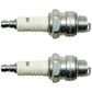 Qty 2: Spark Plug
 Fits Case Replaces 408