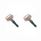 Qty 2: Ignition Keys Fits Yanmar Replaces 194275-52350