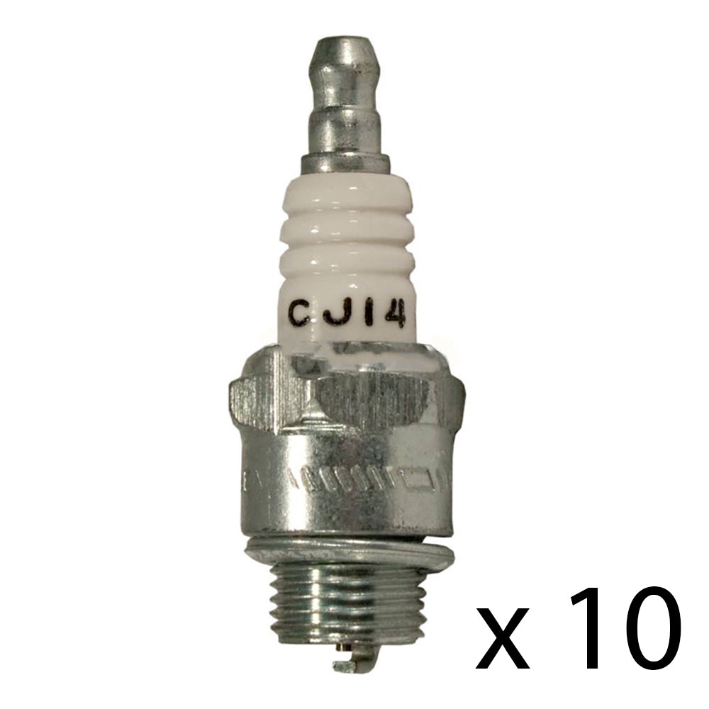 Qty 10: Spark Plug Fits Kawasaki Replaces BM4A