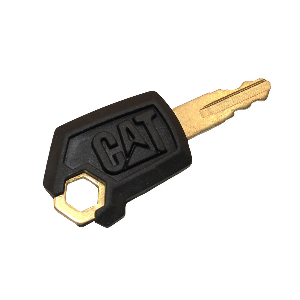 5P8500 Key New Style w/ Logo Fits Caterpillar Heavy Equipment