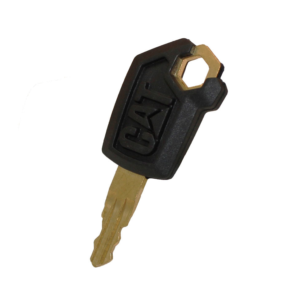 5P8500 Key New Style w/ Logo Fits Caterpillar Heavy Equipment