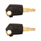 Qty 2: Ignition Key(s) - New Style Fits Caterpillar Replaces 0310-072