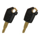 2 Keys Fits CAT Fits Caterpillar Dozer Excavator Crawler Skid Steer Heavy Equip