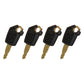 Qty 4: Ignition Key - New Style Fits Caterpillar Replaces 0310-072