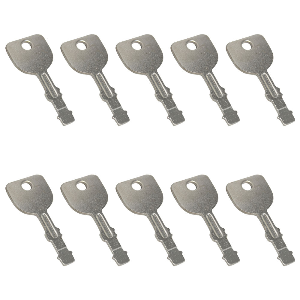 (Pack of 10) Starter Switch Key for MTD 9251745A, 925-2054, 9252054, 925-2054A