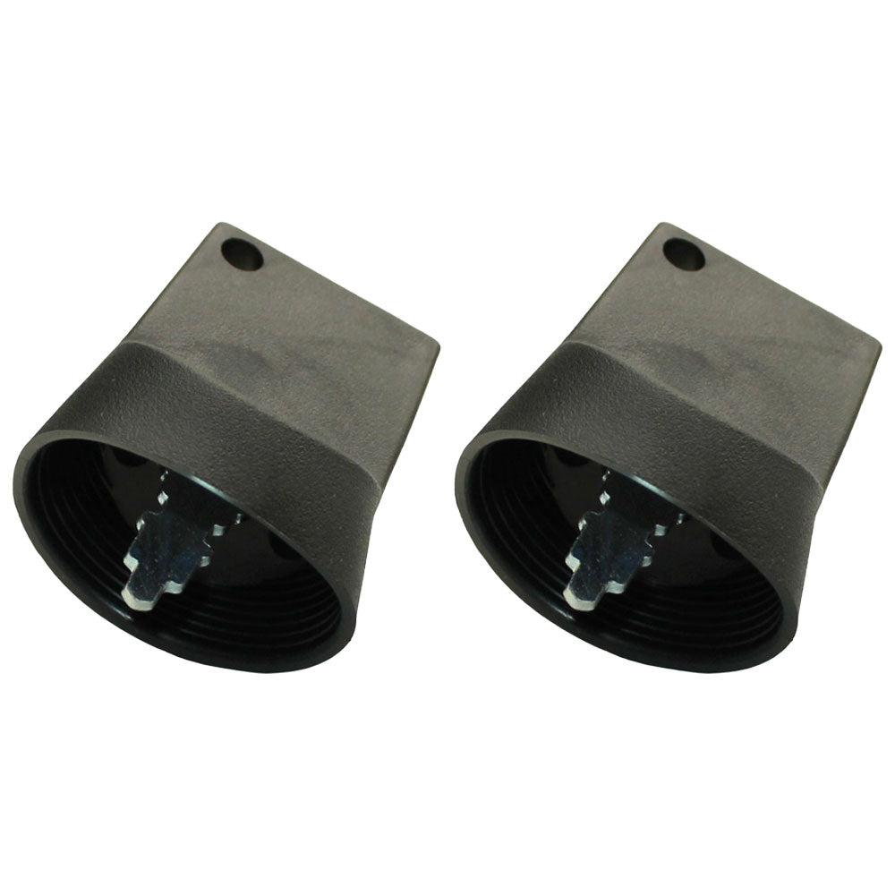 (2Pk) Wright Stander Starter Ignition Key 52420009 Bell Shaped