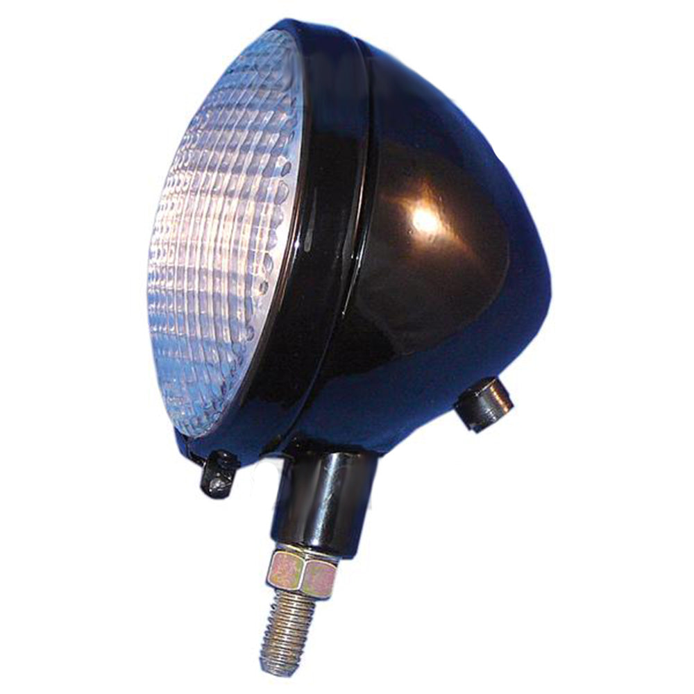 S.61787 HEADLIGHT, 6 V, BLACK, Fits JD Fits White Oliver