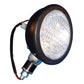 Universal 6 Volt Black Primer 6" Head Light Lamp Fits Ford