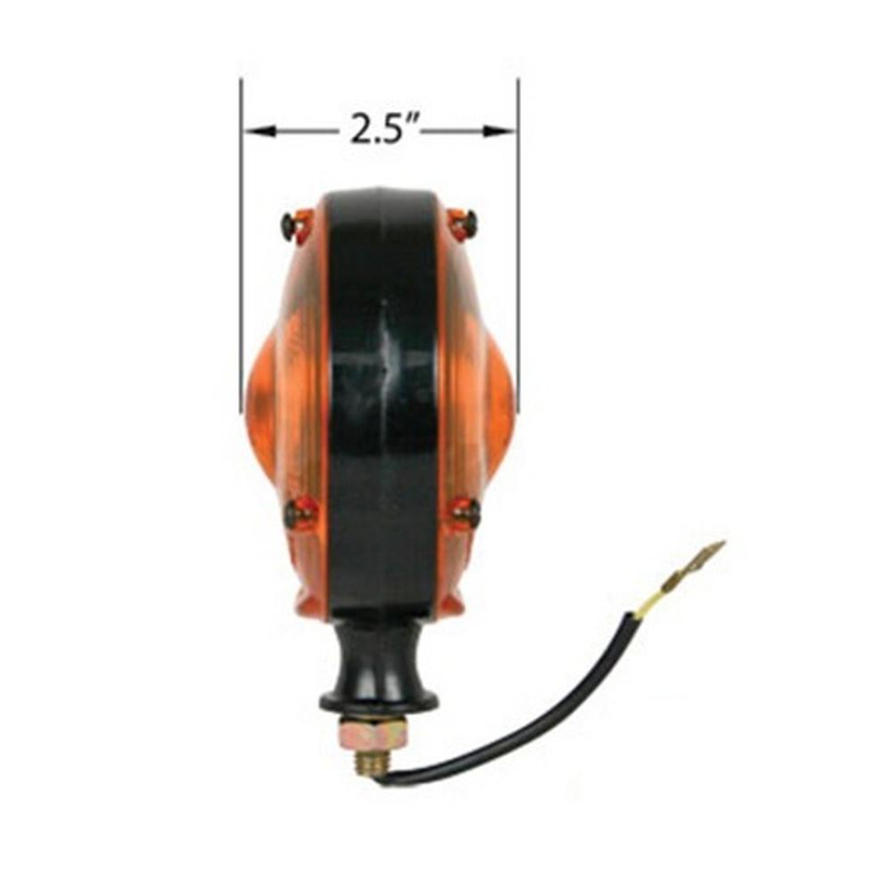 Qty 2: 12 Volt Warning Lamp Fits Case/International Harvester Replaces PL100C