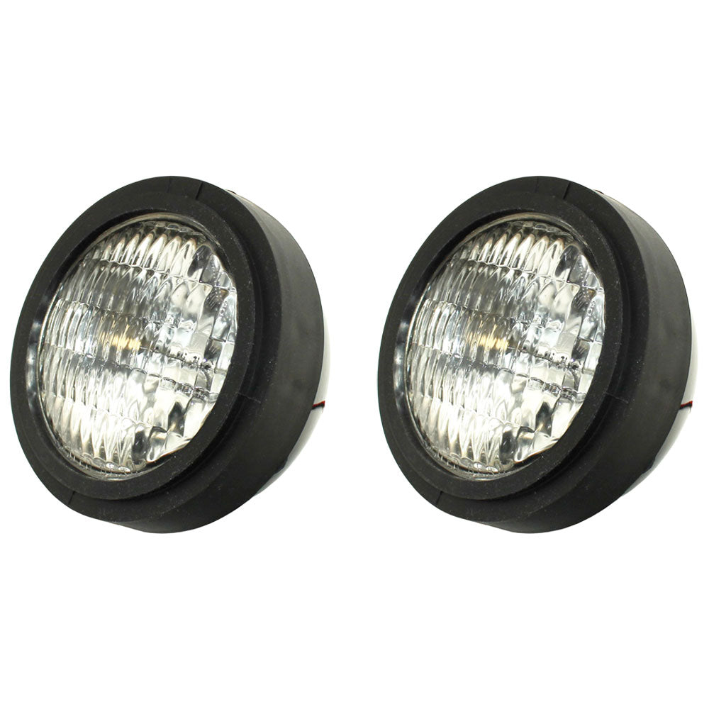 Qty 2: 12V Sealed Beam Headlight Fits Allis Chalmers Replaces 267185