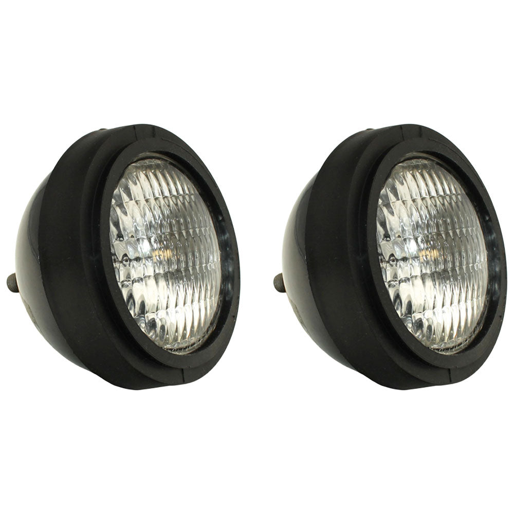 Qty 2: 12V Sealed Beam Headlight Fits Massey Ferguson Replaces 505281M91