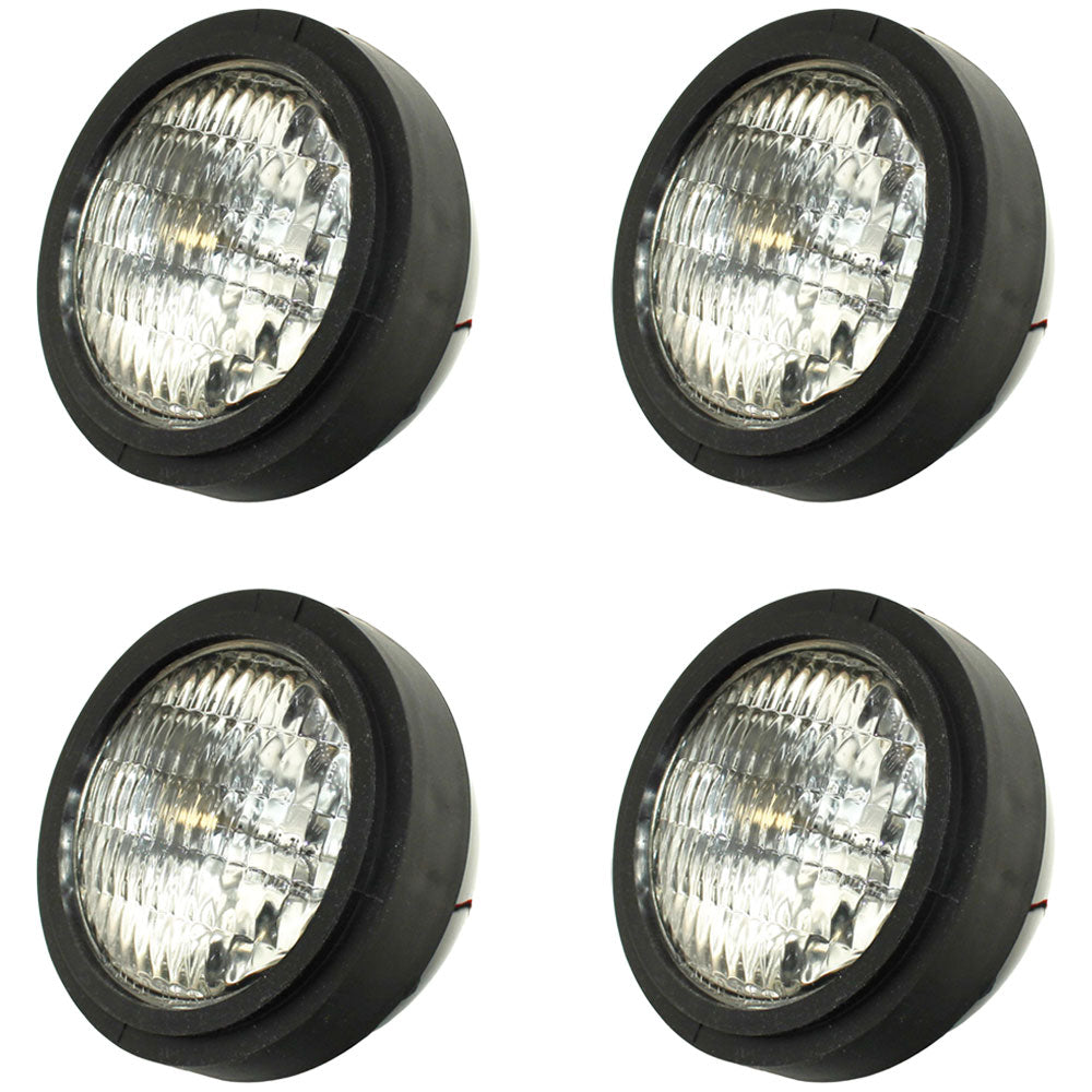 Qty 4: 12V Sealed Beam Headlight Fits Minneapolis-Moline Replaces 10A20255