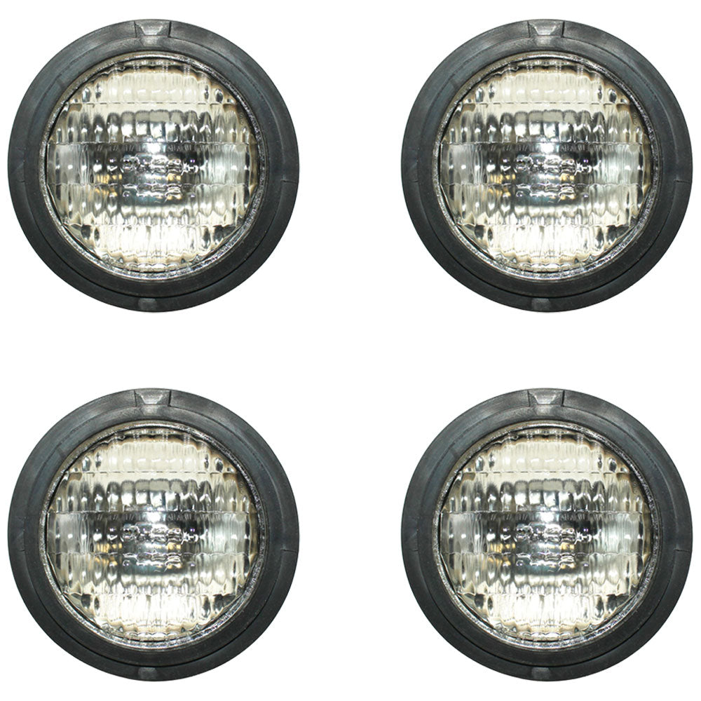Qty 4: 12V Sealed Beam Headlight Fits John Deere Replaces 105341AS