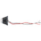 WA9810 Universal Fit LED Amber Flashing Black Housing Warning Light