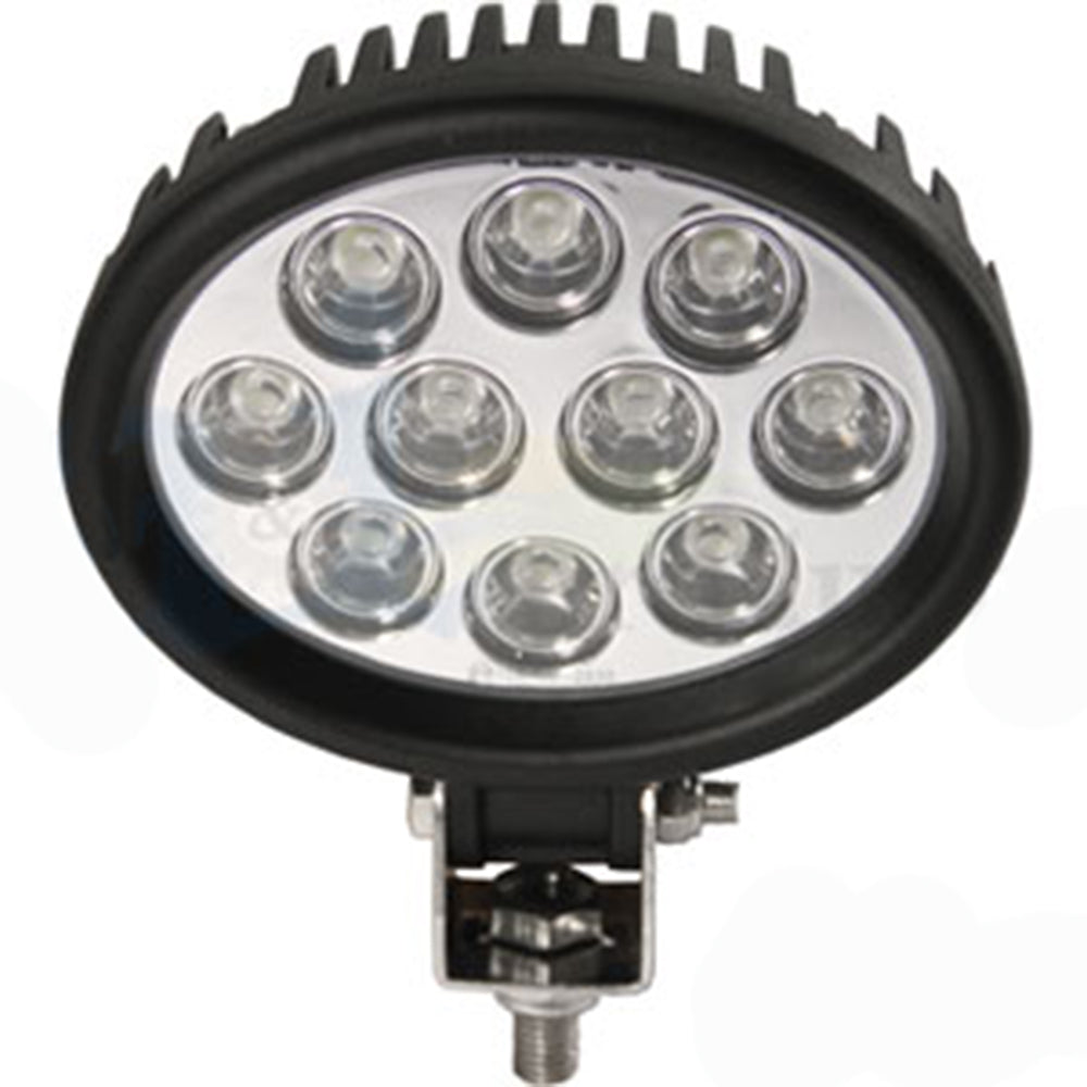 WL825 Oval Trapezoid LED Worklamp Fits Universal 10-30 Volt