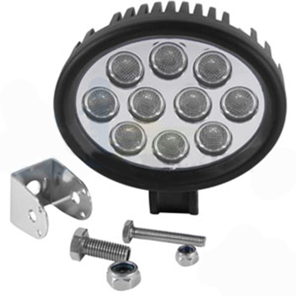 WL820 Universal Fit Oval LED Flood Worklamp 10-30 Volt