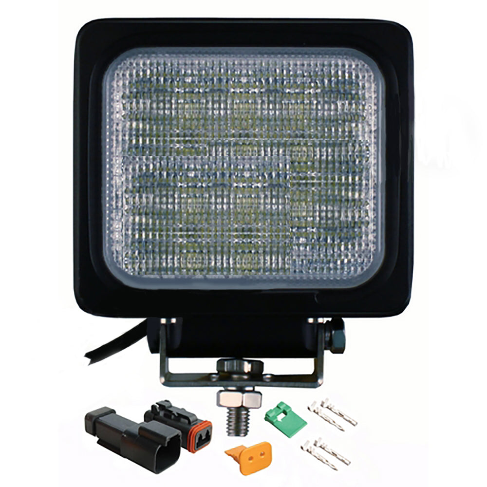 LED Flood Beam Lamp (5000 Lumens) Fits Caterpillar Replaces 140-2719