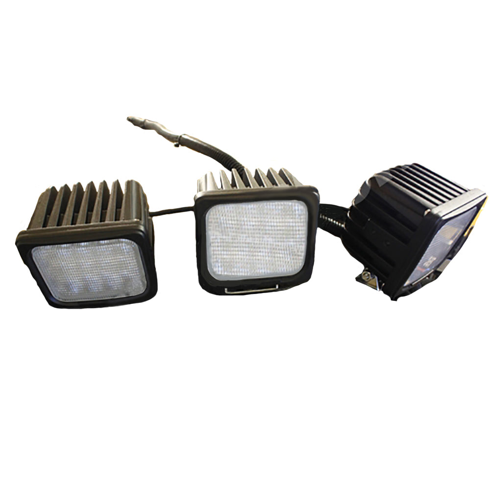 LED Flood Beam Lamp (5000 Lumens) Fits Caterpillar Replaces 140-2719