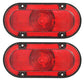 Qty 2: Red LED Warning Light Fits John Deere Replaces AR45099