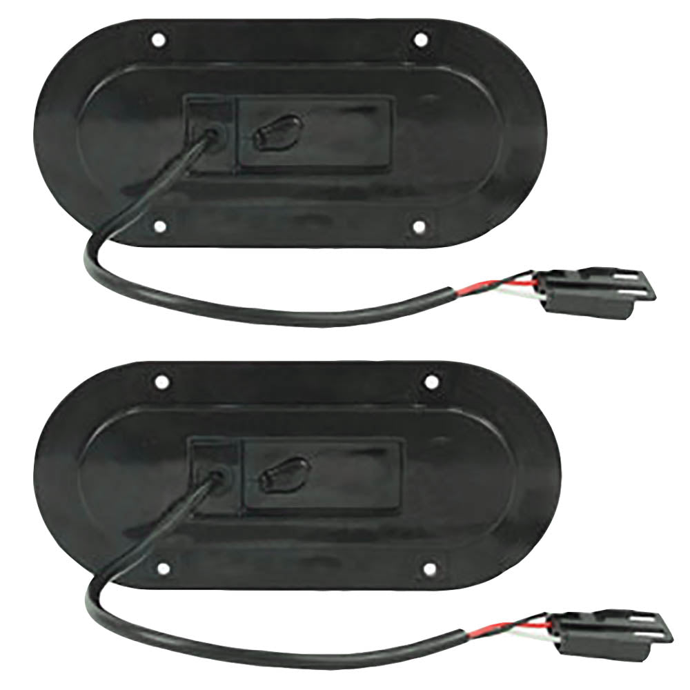 Qty 2: Red LED Warning Light Fits Allis Chalmers Replaces ELJ50-0335_x2