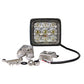 LED730F LED Square Work Lamp Trapezoidal Light Pattern Combination Flood