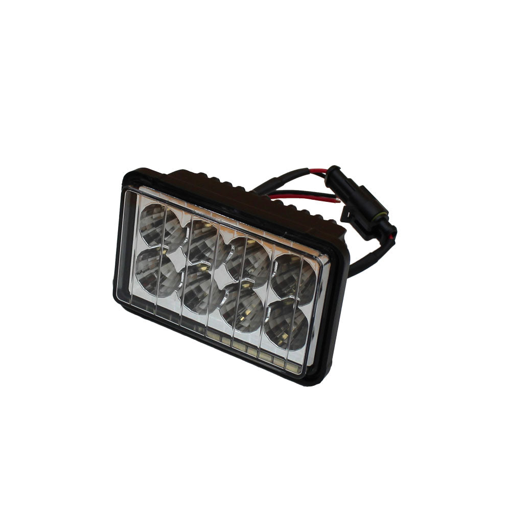 222004A2 Skid Steer LED Headlight Fits Case Fits John Deere Fits New Holland