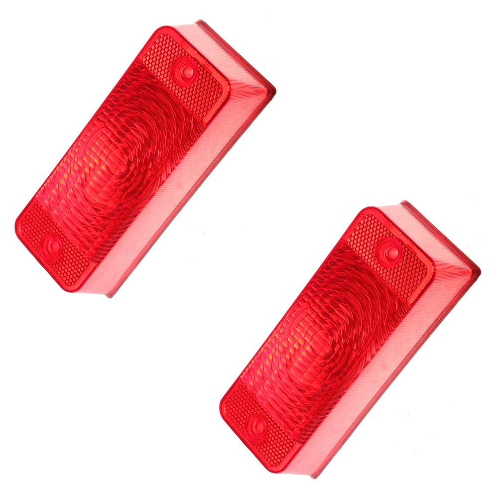 New Two (2) Red Tail Light Lens Fits Bobcat S630 S650 S750 S770 S850