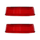 2PK Red Tail Light Lens Fits Bobcat Skid Steer Loader Skid Steer Back Rear D