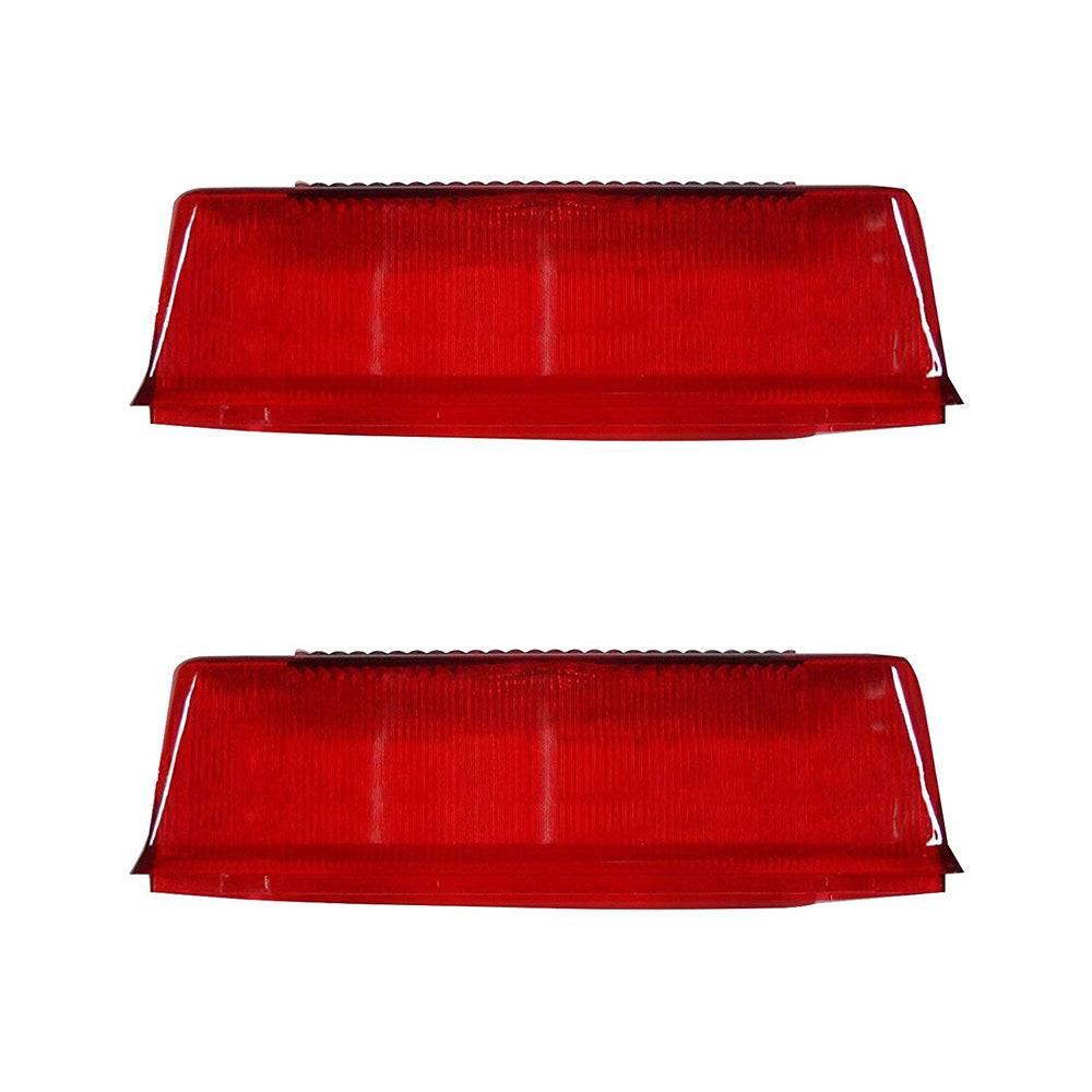 2PK Red Tail Light Lens Fits Bobcat Skid Steer Loader Skid Steer Back Rear D
