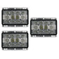 Qty 3: Rectangle LED Headlights Fits International Harvester Replaces 133291C1