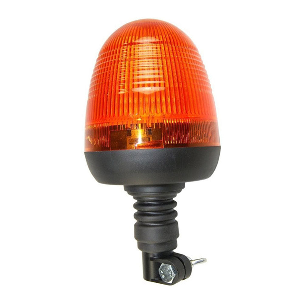 LED Amber Warning Beacon 4 Amps, 12V, 10 Length, Flood/Flashing Off-Road Light