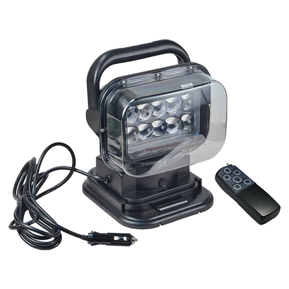 550-10020 10 x 5 Watt White LED Spot Work Light Magnetic Base Spot Pattern